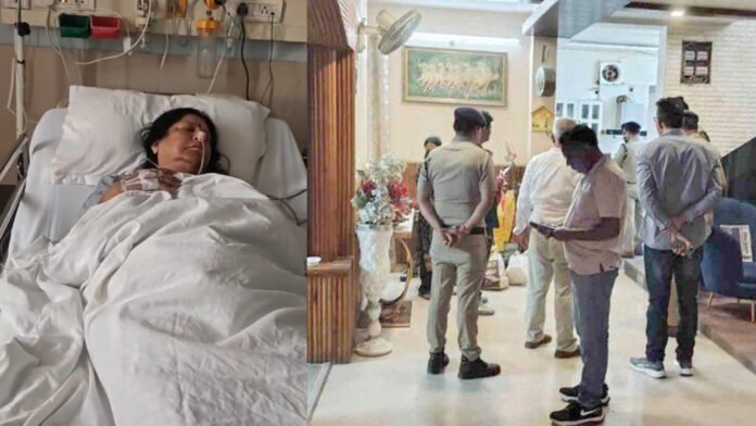 भाजपा महिला पार्षद के घर हुई लाखों की चोरी